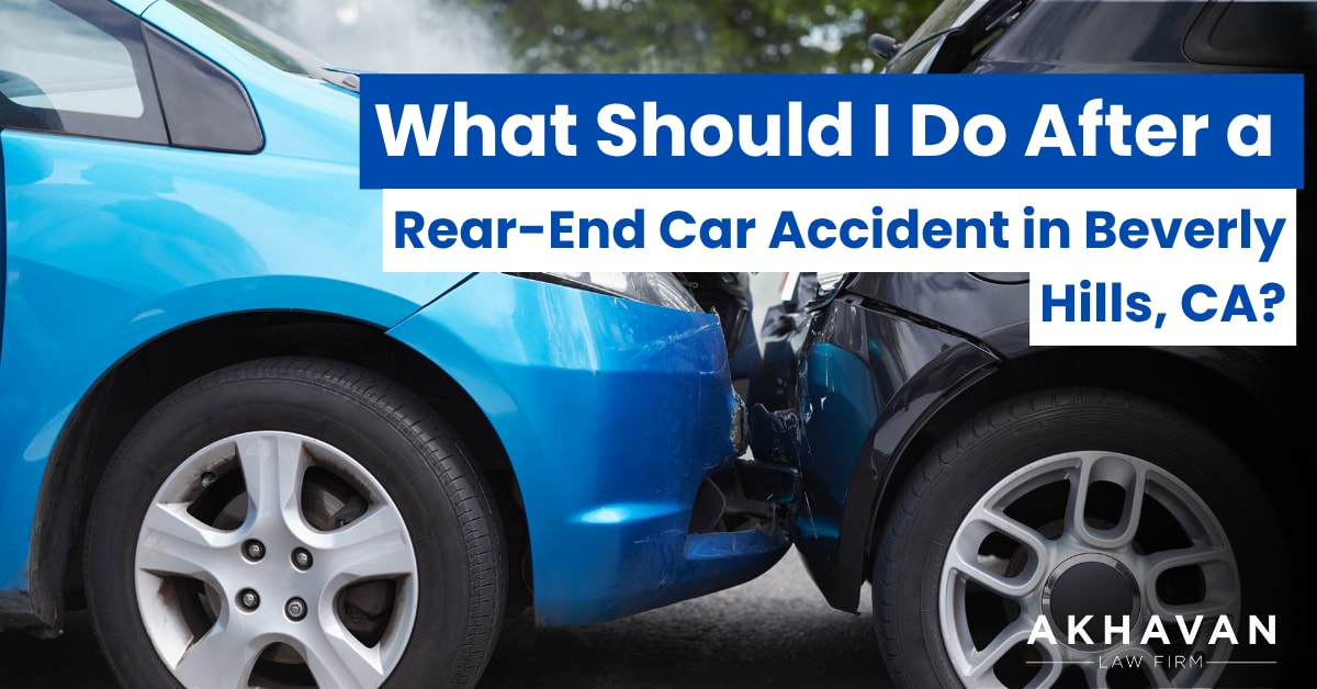 Rear End Accident Lawyer Beverly Hills
