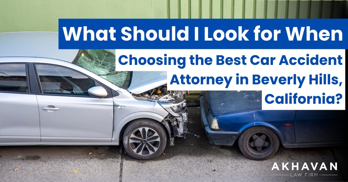 Best Car Accident Attorney Beverly Hills