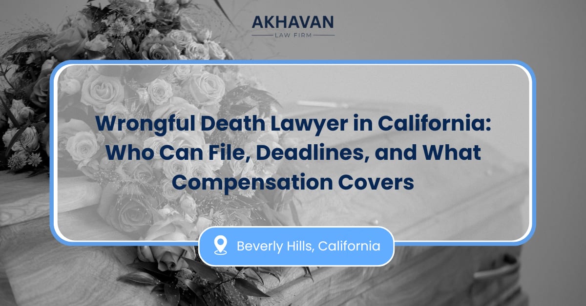 wrongful death lawyer california