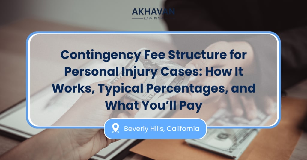 Contingency Fee Structure for Personal Injury Cases