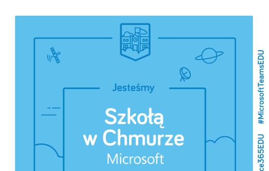 Nasza szkoła otrzymała prestiżowy tytuł Szkoła w Chmurze Microsoft