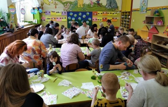 WARSZTATY WIELKANOCNE W GRUPIE SŁONECZKA