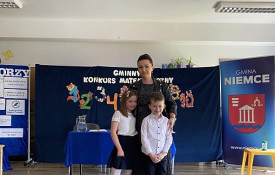 UDZIAŁ DZIECI Z GRUPY SMERFY W KONKURSIE MATEMATYCZNYM