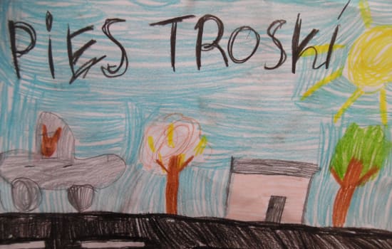 ILUSTRACJA DO KSIĄŻKI   „PSIE TROSKI”