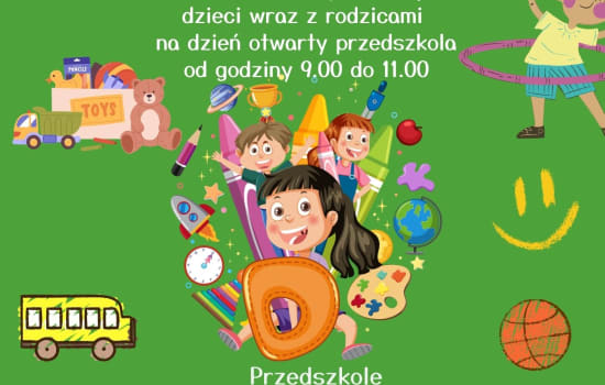 DZIEŃ OTWARTY W PRZEDSZKOLU PRZY ZESPOLE PLACÓWEK OŚWIATOWYCH W CIECIERZYNIE