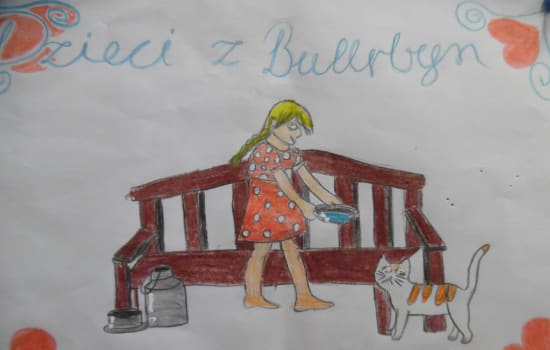ILUSTRACJA DO KSIĄŻKI   „DZIECI Z BULLERBYN”