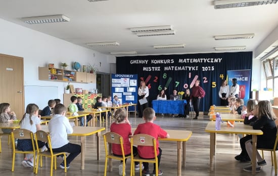 UDZIAŁ PRZEDSZKOLAKÓW W GMINNYM KONKURSIE MATEMATYCZNYM ,,MISTRZ MATEMATYKI