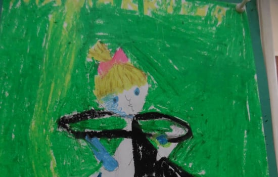 ILUSTRACJA DO KSIĄŻKI  „ KAROLCIA ”