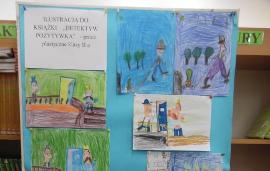 ILUSTRACJA DO KSIĄŻKI „DETEKTYW POZYTYWKA”