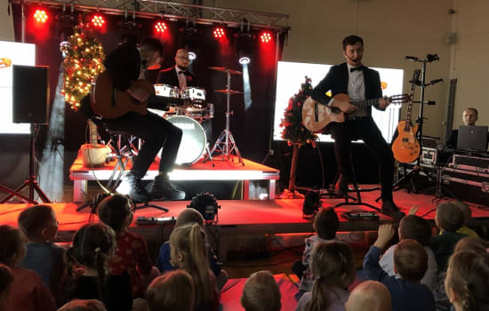 UDZIAŁ PRZEDSZKOLAKÓW W KONCERCIE MUZYCZNYM