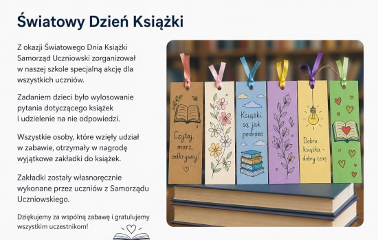 ŚWIATOWY DZIEŃ KSIĄŻKI