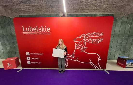 Nasza uczennica laureatką stypendium Marszałka Województwa Lubelskiego