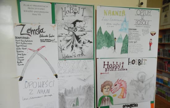 PLAKAT- PREZENTACJA  PRZECZYTANEJ KSIĄŻKI