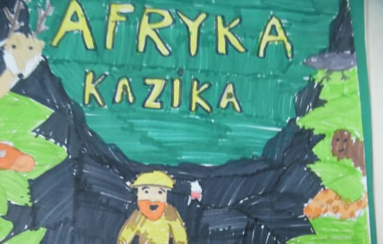 ILUSTRACJA DO KSIĄŻKI  „AFRYKA KAZIKA”