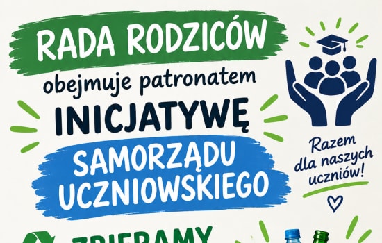 Rada Rodziców obejmuje patronat nad inicjatywą SU