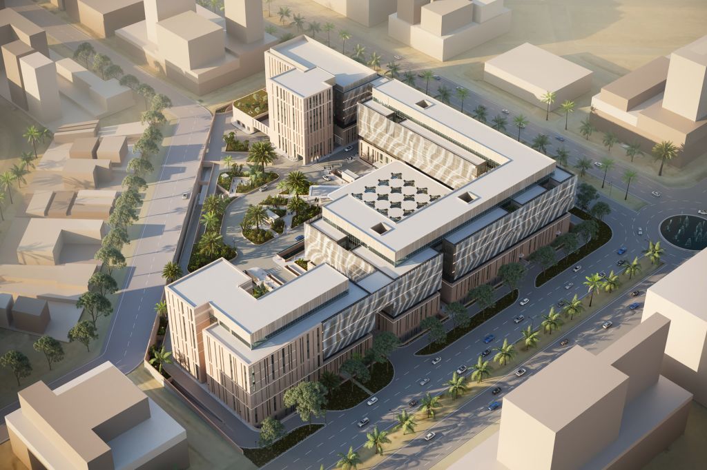 The Middle East Hospital in Riyadh, designed by Dutch Health Architects