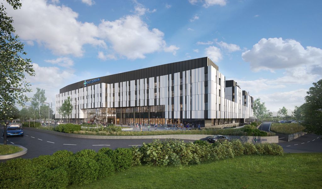 The Next Generation Hospital in Bratislava, designed by Dutch Health Architects