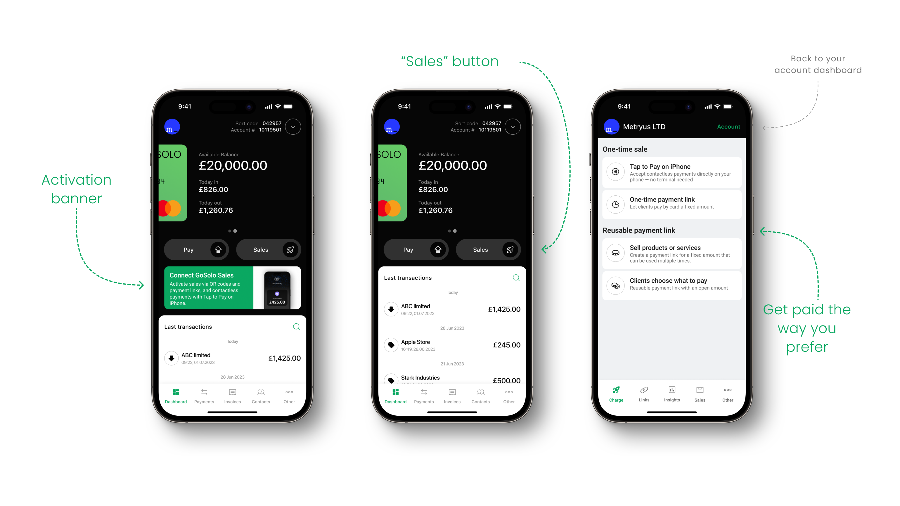 Sales with GoSolo