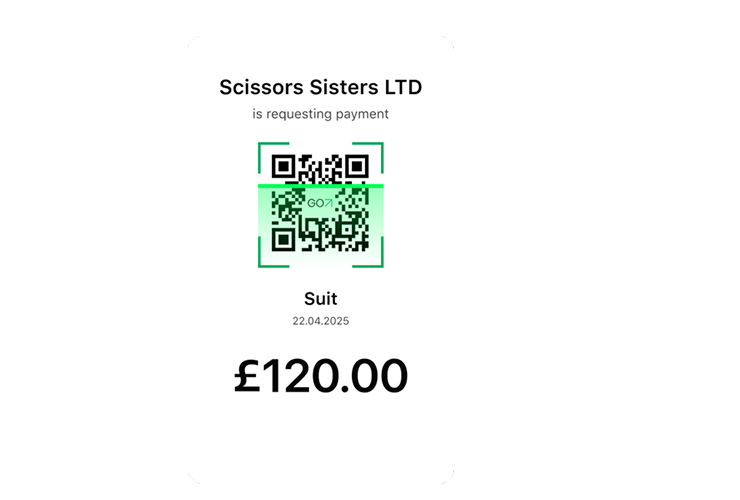 QR codes for scan-and-pay in seconds. No typing, no waiting, just scan and go.
