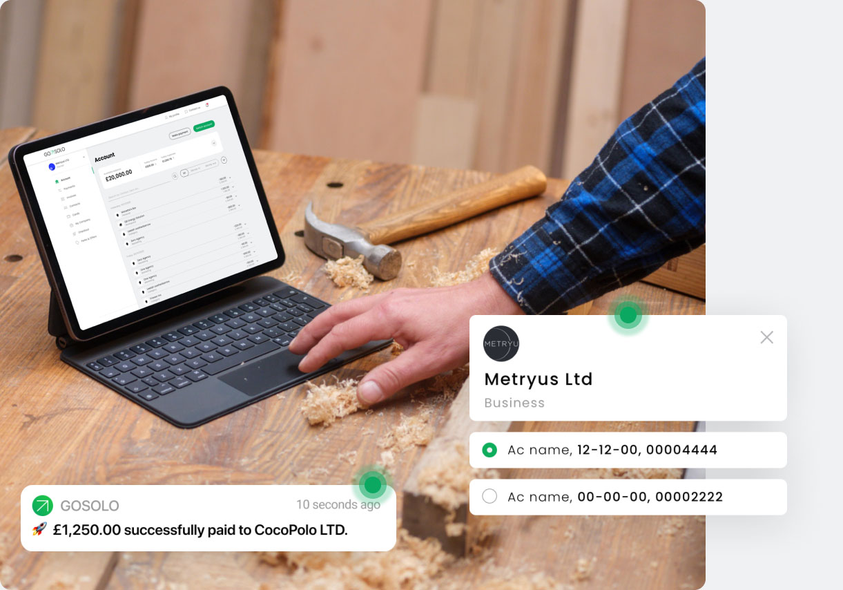 The business account for entrepreneurs