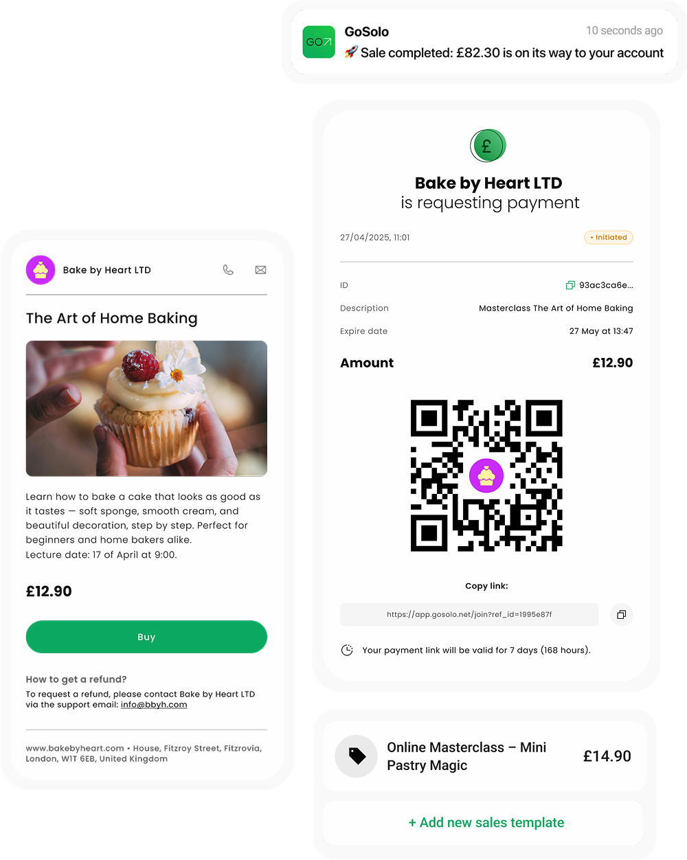 The best <span class="green-text">business account to get paid</span>