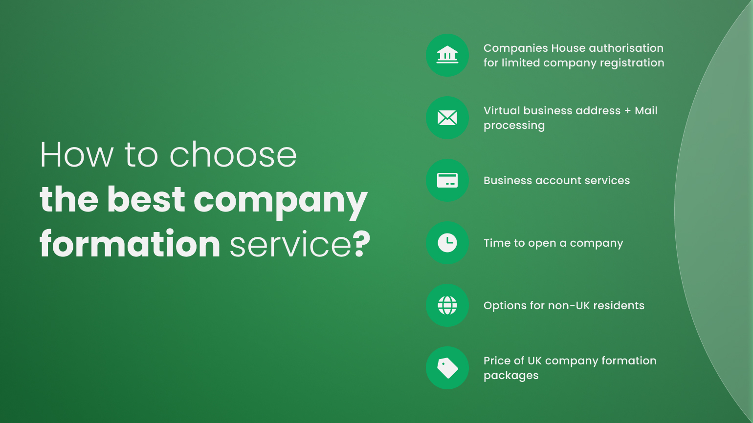How to choose the best company formation agent 2025