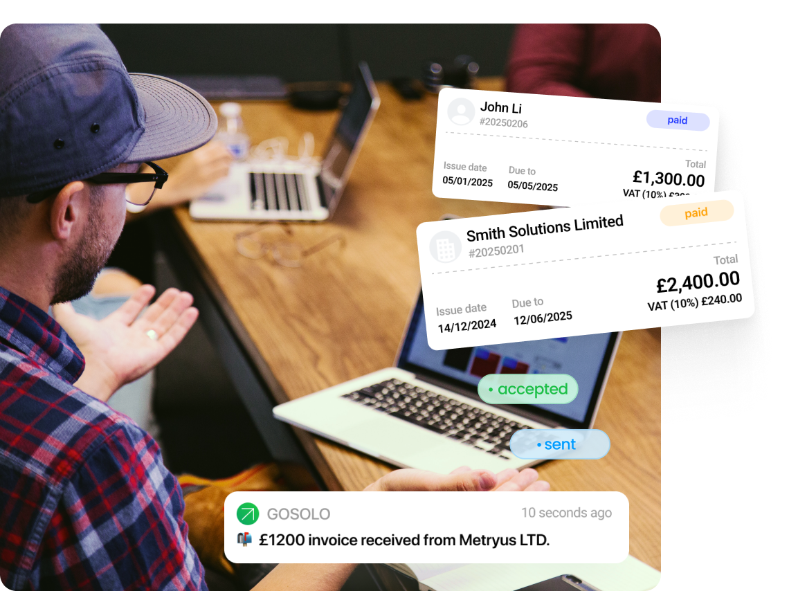 Send invoices that follow-up for you