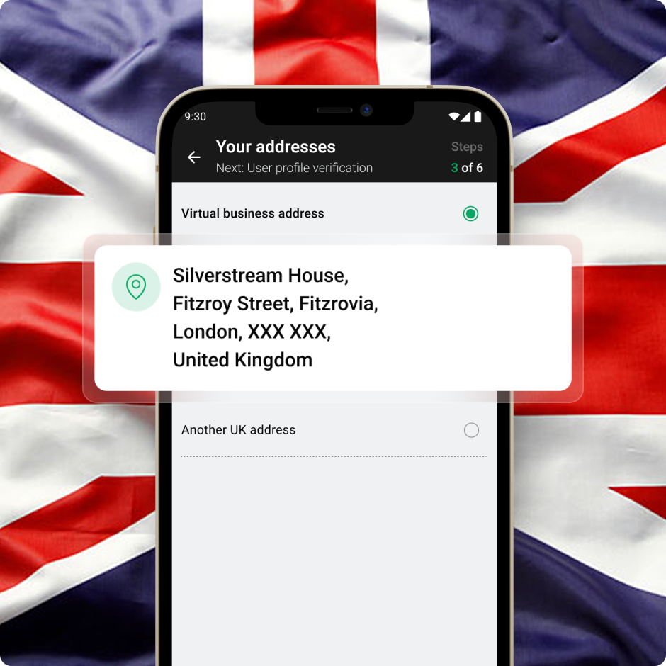 Virtual UK business address