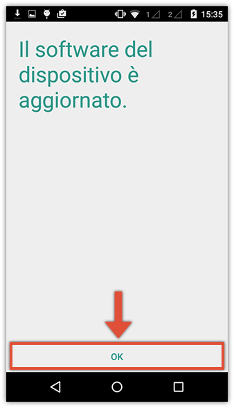 update3 Sezione Aggiornamenti software nelle impostazioni Android
