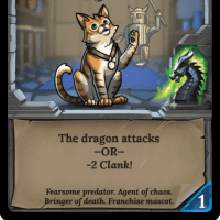 Clank! Legacy: Mister Whiskers Promo Card
