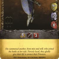 Mage Wars: Asyran Defender Promo Card