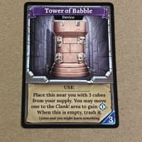 Clank!: Tower of Babble Promo Card