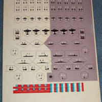 Axis & Allies: China and France expansion counter sheet