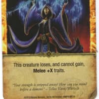 Mage Wars: Debilitate Promo Card