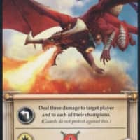 Hero Realms: Valius, Fire Dragon Promo Card