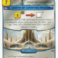 Terraforming Mars: St. Joseph of Cupertino Mission Promo Card