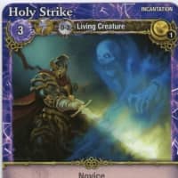 Mage Wars: Holy Strike Promo Card