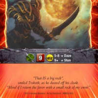 Mage Wars: Hurl Meteorite Promo Card