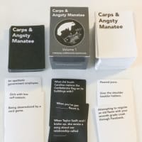 Carps & Angsty Manatee: Volume 1 (fan expansion for Cards Against Humanity)