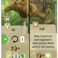 Forest Shuffle: Elk / Troll Promo Card