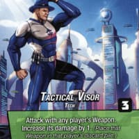 Astro Knights: Tactical Visor Promo Card