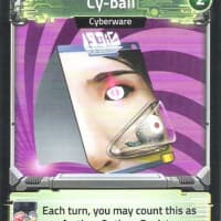 Clank! In! Space!: Cy-ball Promo Card