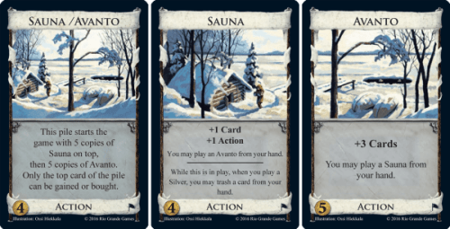 Dominion: Sauna / Avanto Promo Card