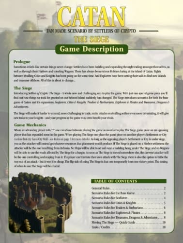 Settlers of Crypto: The Siege