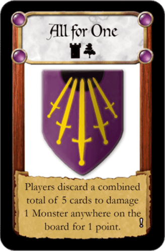 Castle Panic: All For One Promo Card