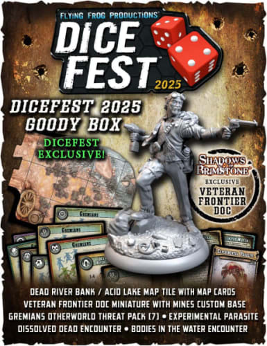 Shadows of Brimstone: Dicefest 2025 Goody Box