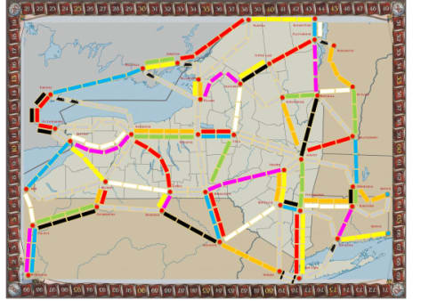 New York State (fan expansion for Ticket to Ride)