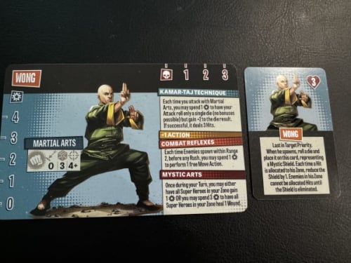 Marvel Zombies: A Zombicide Game – Wong Promo Card