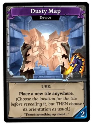 Clank!: Catacombs – Dusty Map Promo Card