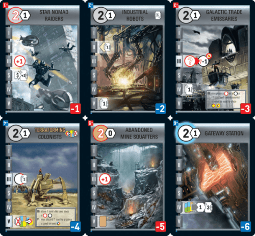 Race for the Galaxy: New Worlds Promo Cards
